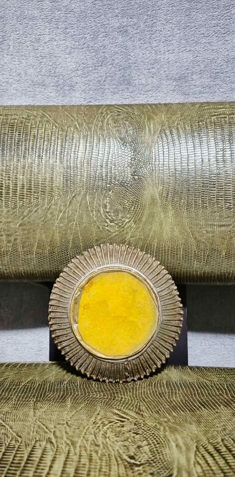 Tribal India Dhokra Ethnic Ankle Bracelet Repurposed Into An Ash - photo 2