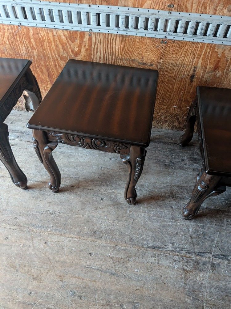 Living Room Table & 2 side Tables
