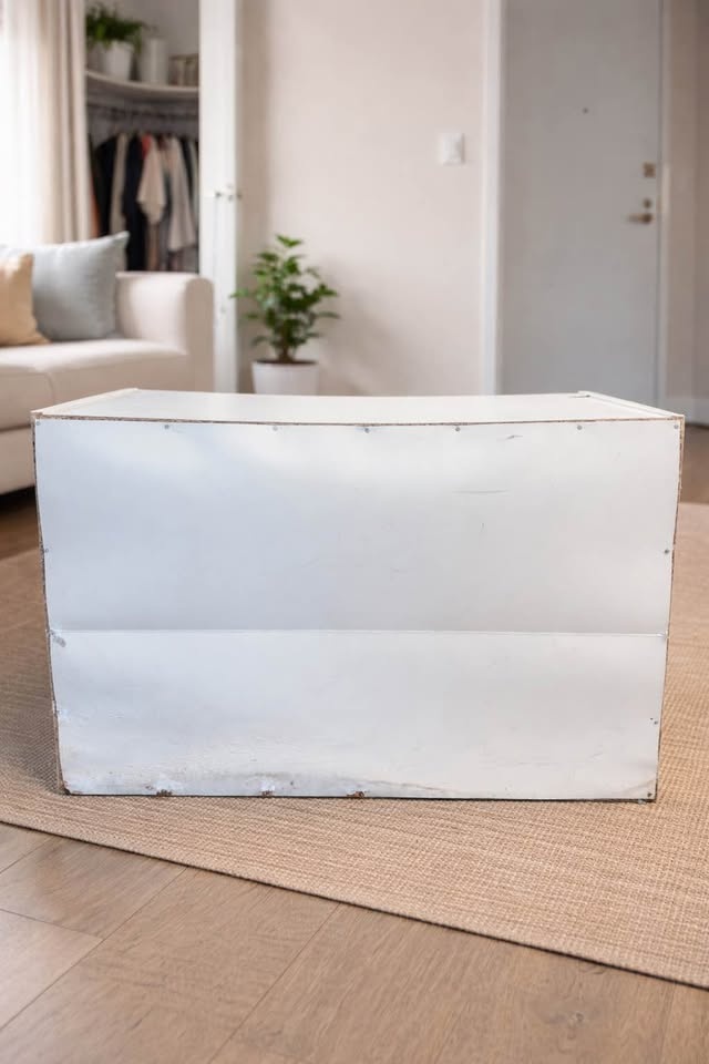 White 2-Drawer Storage Cabinet / Nightstand - photo 2