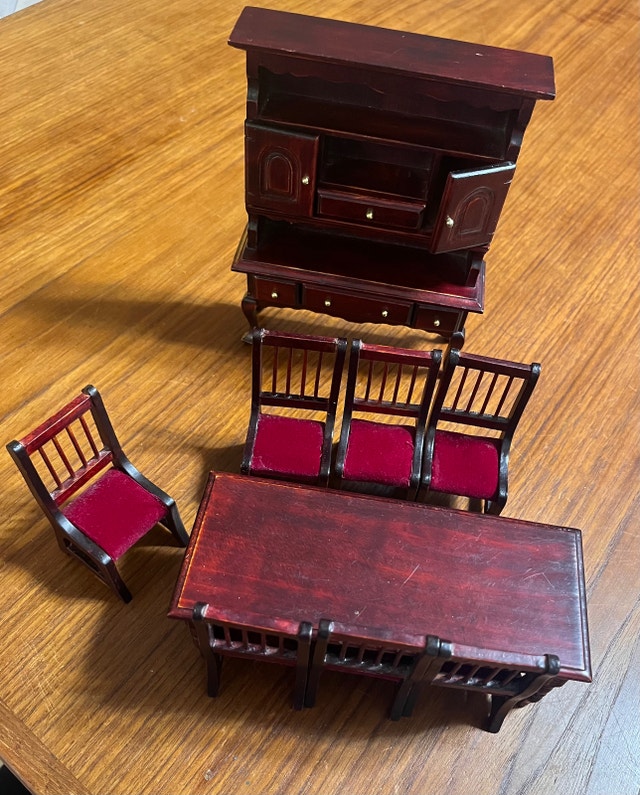 Wooden Toy Furniture Set