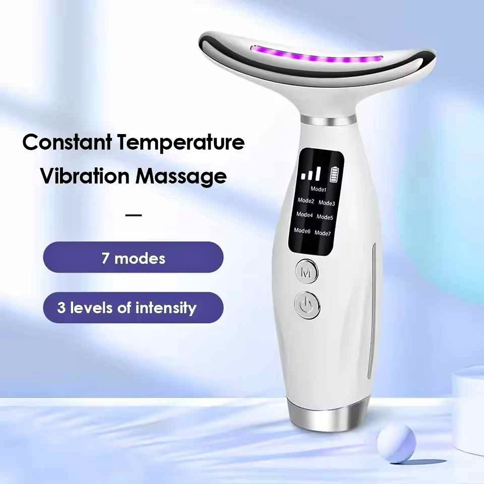 Massager 3 Gears Adjustable Gentle Vibration Anti Wrinkle Skin T