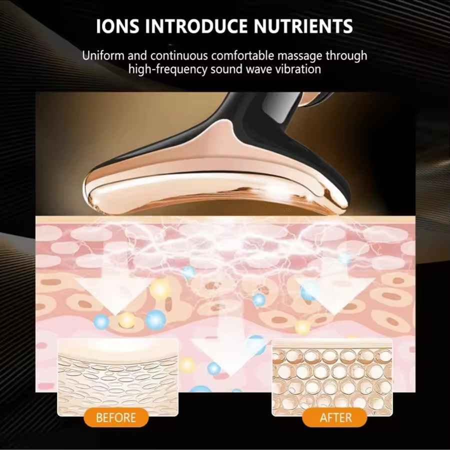 Skin Firming Massager for Wrinkle Reduction, Jawline Contouring - photo 4