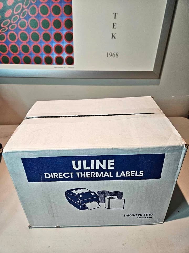 Uline, Desktop Direct Thermal Labels, 3″ x 2″ TOTAL 8400