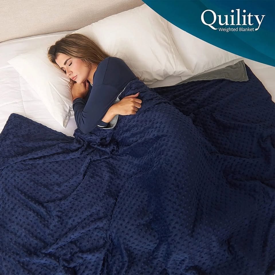 NEW Quility 15lb Weighted Blanket - photo 2