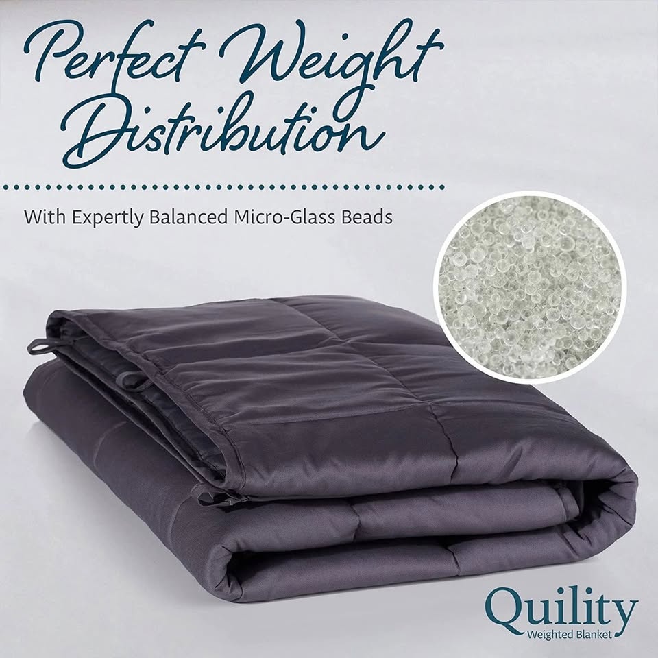 NEW Quility 15lb Weighted Blanket - photo 3