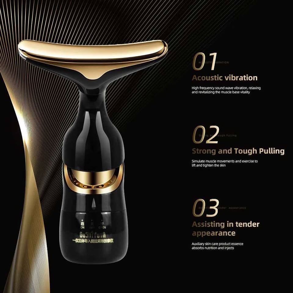 Face Lifting Device Neck Facial Eye Massage Anti Aging Bea - photo 3