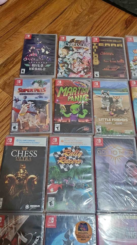 Nintendo switch games $15