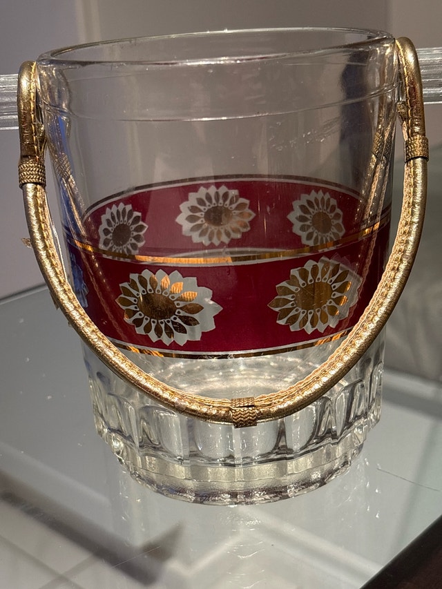 Stampi Francolini Glass Ice Bucket