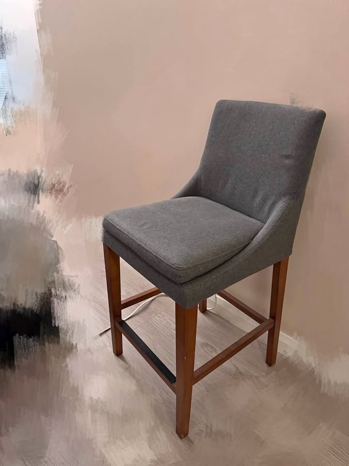Grey Bar stools; Counter chair,dining chairs