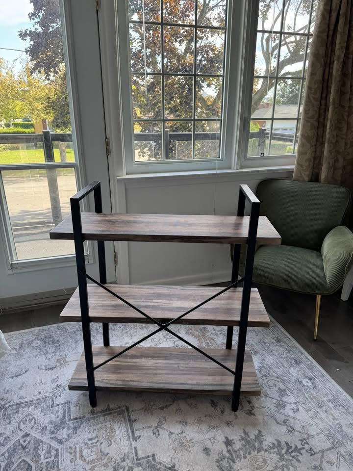 Amazon Vintage Bookshelf Storage Rack - 3 tier - photo 3