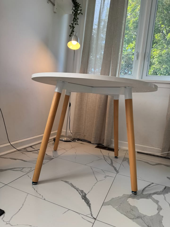 Nicer Furniture Eames Style Dining Table - 40" White - photo 2