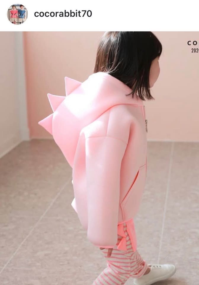 Korean brand cocorabbit cute Dino style jacket 4-5T - photo 3