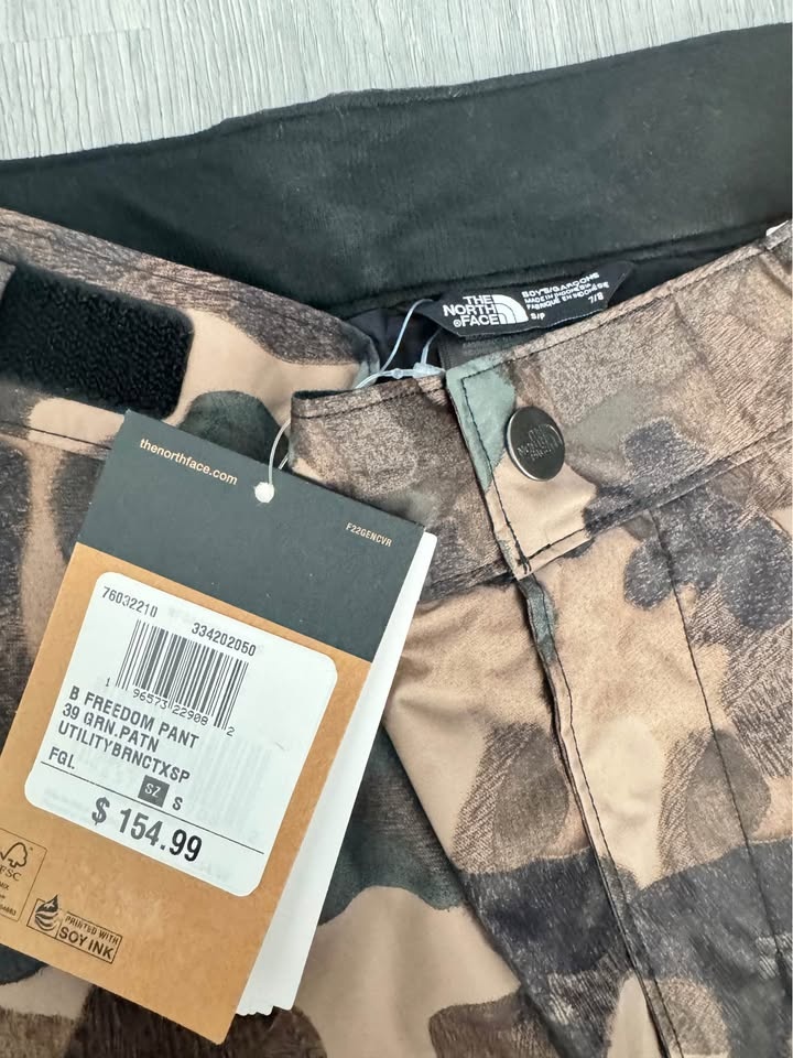 BNWT The north face boys snowpants size S(7-8Y) - photo 3