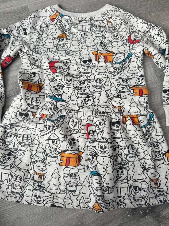Roots Toddler girls dress 5T - photo 5