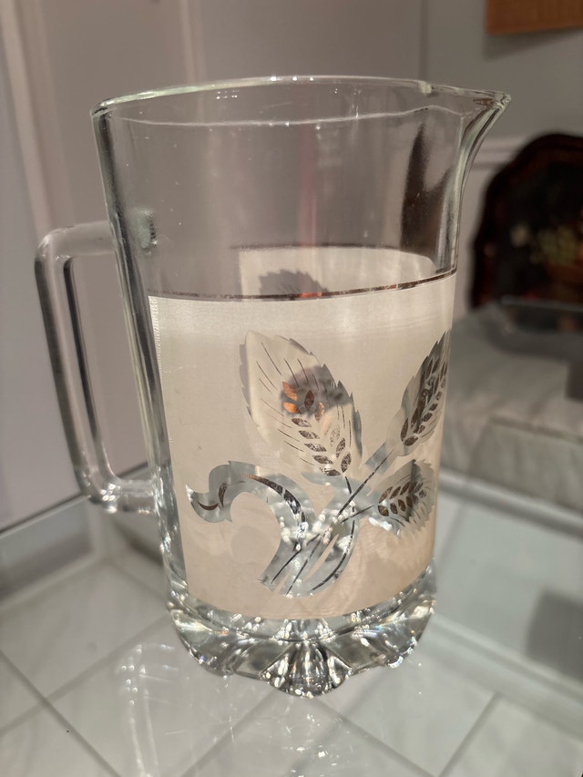 Covetro Italian Glass Pitcher