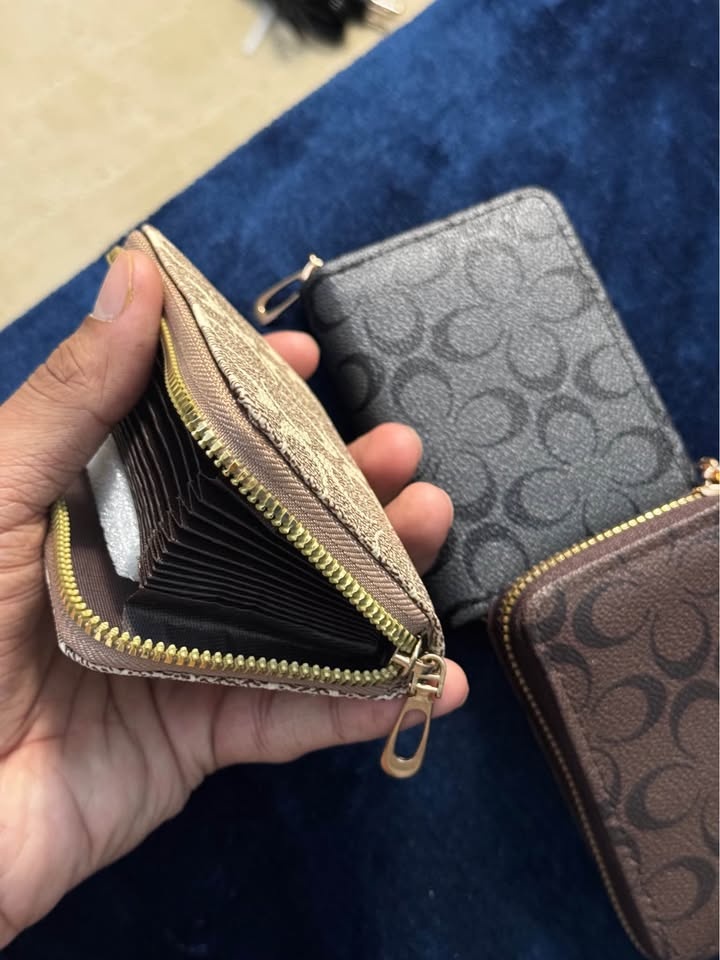 Vintage Zipper Coin Wallet | Compact & Stylish - photo 2