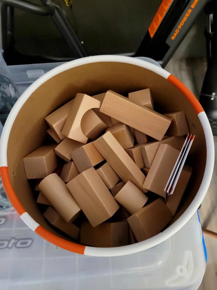 Wooden building blocks. VIGA - photo 2