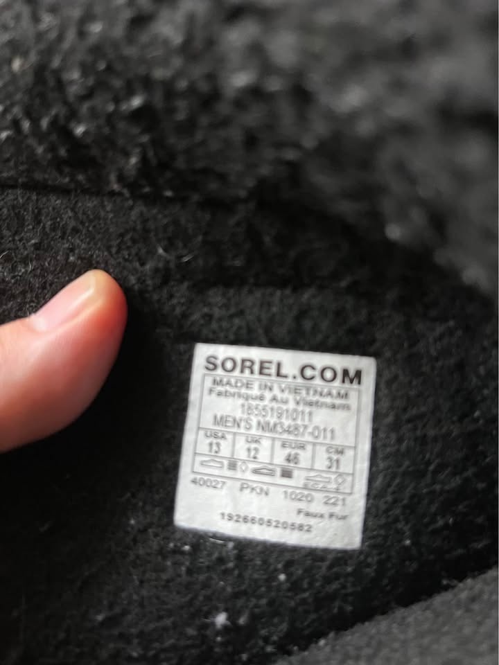 Sorel winter boots sz 13 - photo 3
