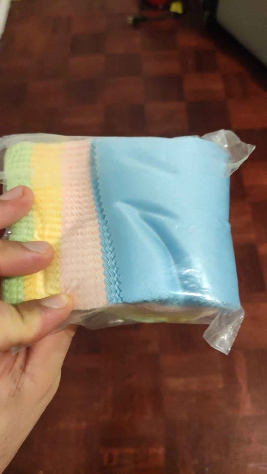 100-Pack Ultra Soft Reusable Microfiber cloths multi-colour - photo 3