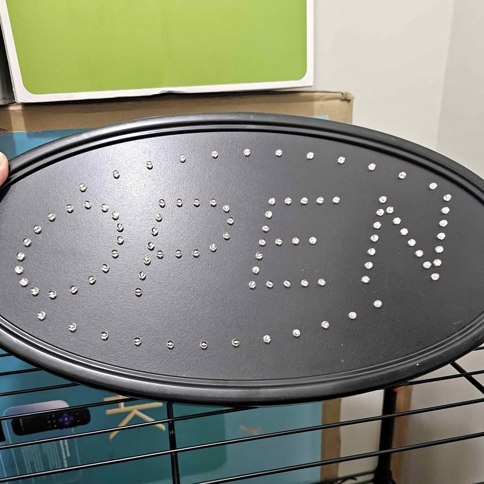 Open sign