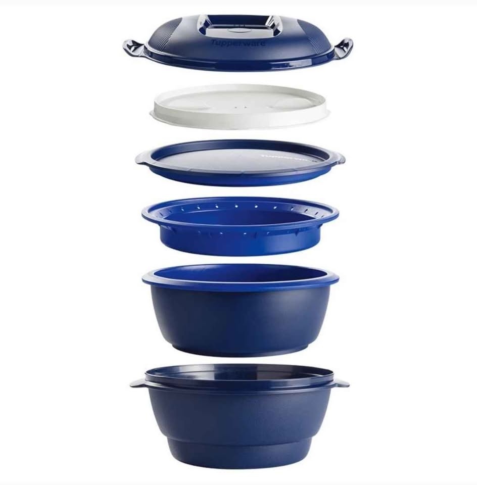 Tupperware stacker steamer cooker