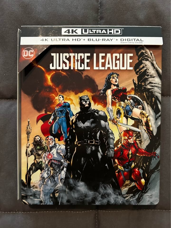 Justice League Steel Box 4K