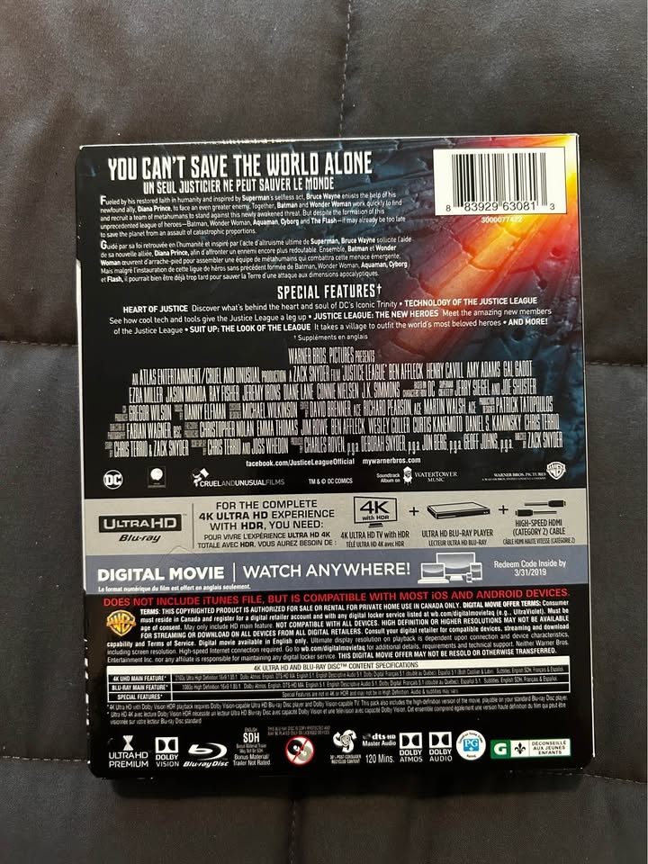 Justice League Steel Box 4K - photo 2