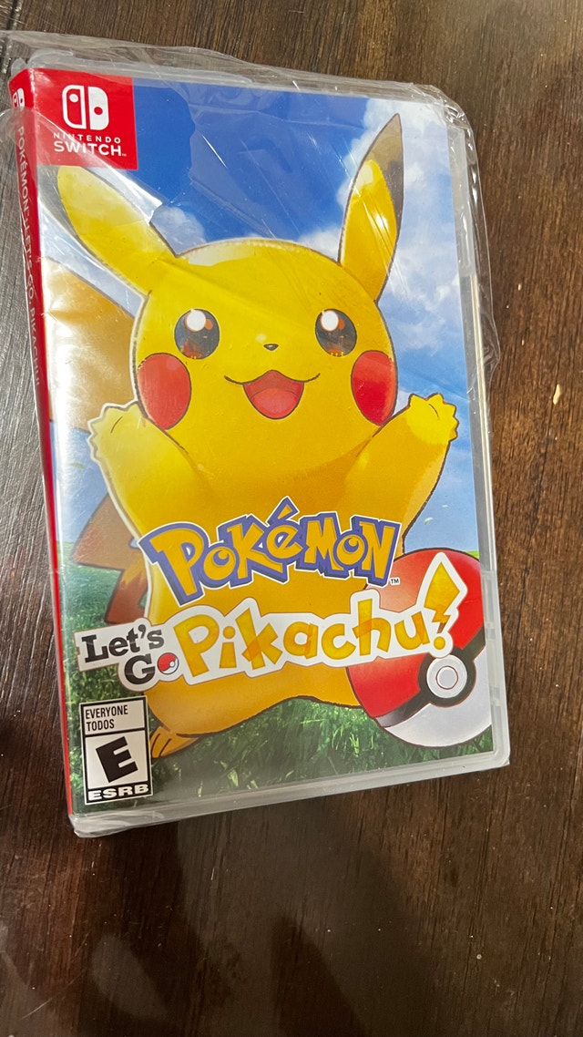 Pokemon lets go pikachi Nintendo