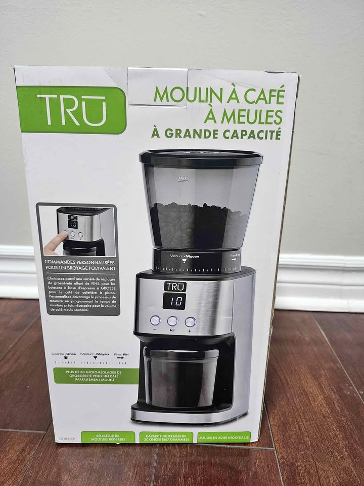 TRU burrito grinder for coffee