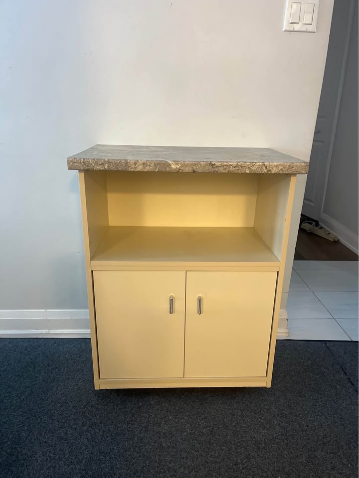 Rolling Kitchen Island / Mobile Island with Storage - photo 2