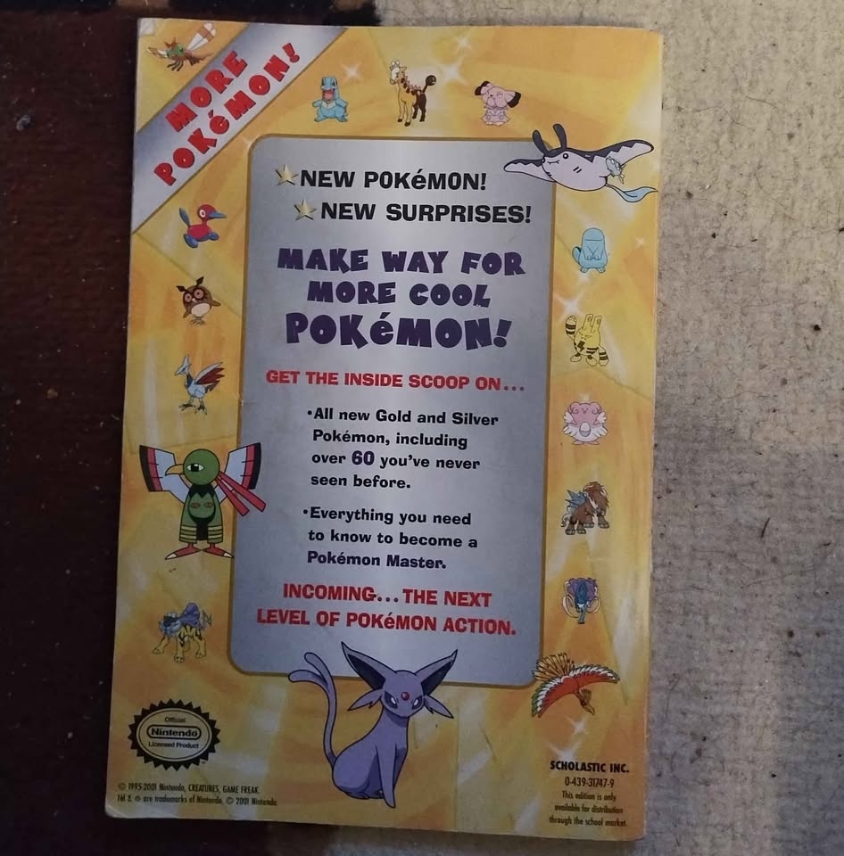 The Official Pokemon Handbook #3 (Paperback) - 2001 - photo 2