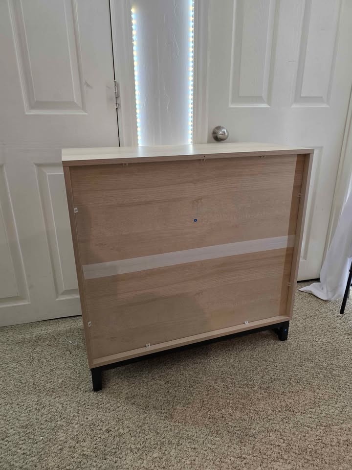 WAMPAT Modern Sideboard / Storage Cabinet (Light Oak) - photo 4
