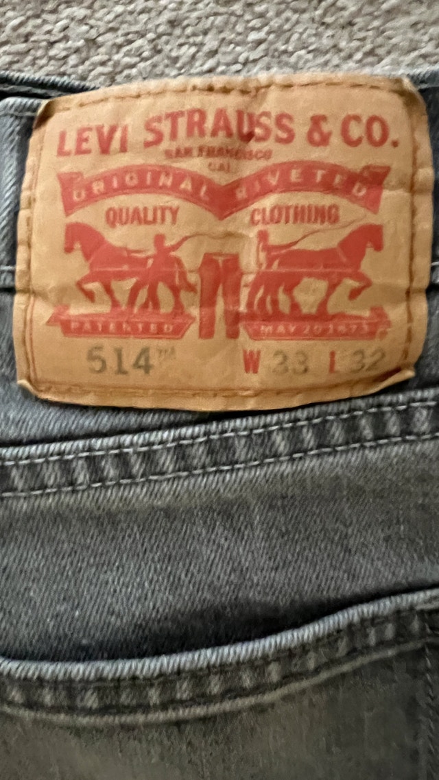 Levi's 514 Jeans Sz 33 32 - photo 2