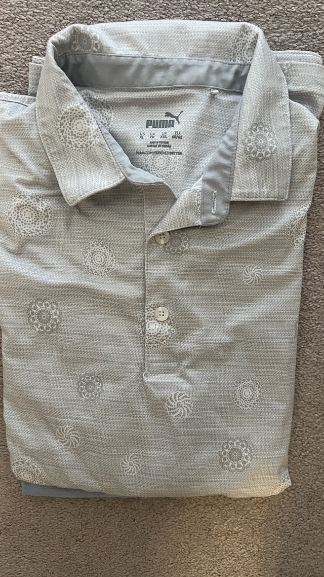 Mens XL Puma Golf Shirt