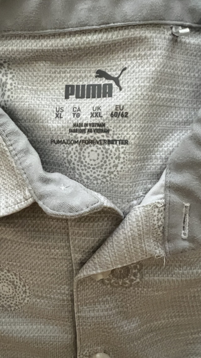 Mens XL Puma Golf Shirt - photo 2