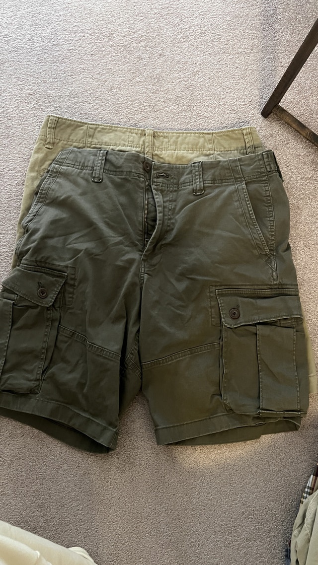 Mens Sz 33 Cargo Shorts