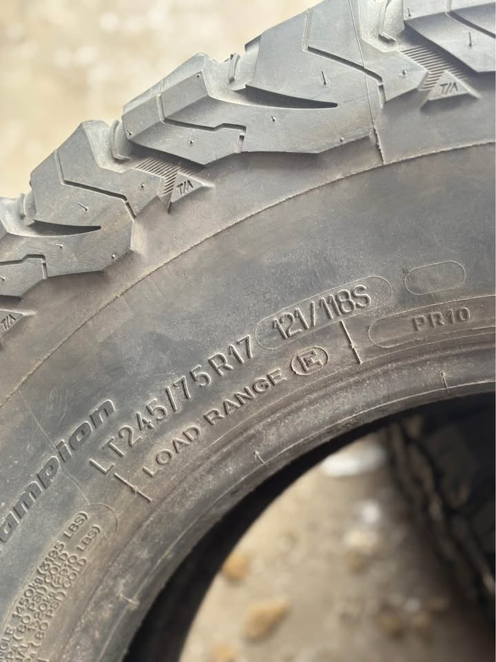 BFGoodrich LT245/75R17 All Season Tires - photo 4