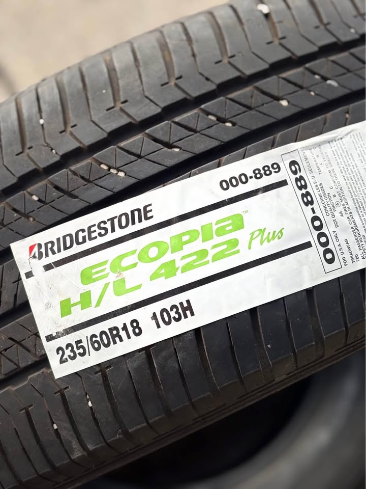 (2) Bridgestone 235/60R18 All Season Tires - photo 4