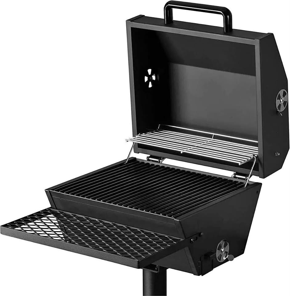 Stanbroil Park Style Charcoal Grill with Cover