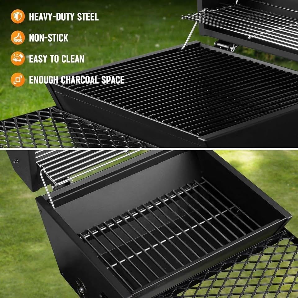 Stanbroil Park Style Charcoal Grill with Cover - photo 4