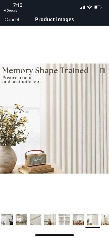 Brand NEW-Twodrapes Natural Linen Blend Curtains 40x90.