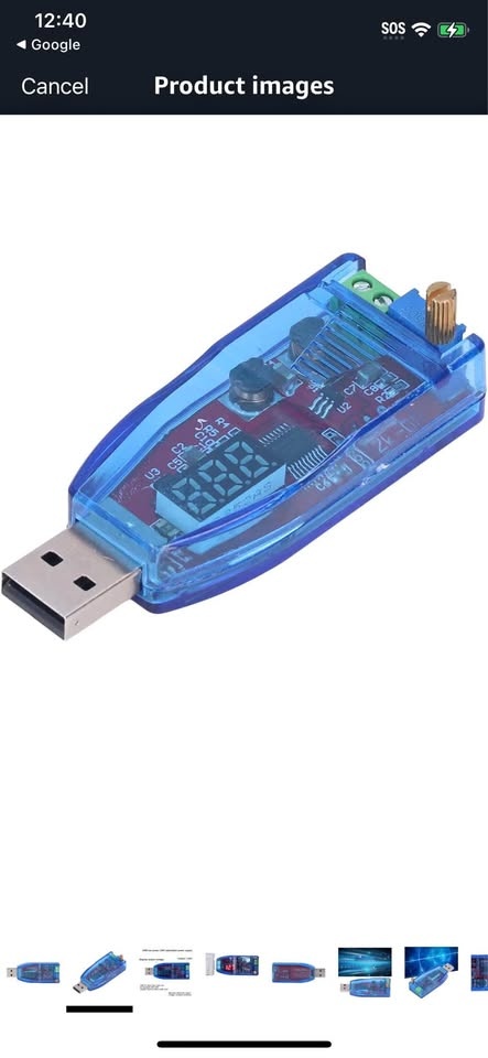 Wuzhi Desk Power USB 5V 1-24V Adjustable Power Supply