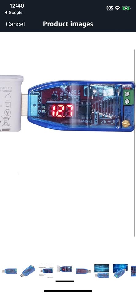 Wuzhi Desk Power USB 5V 1-24V Adjustable Power Supply - photo 3