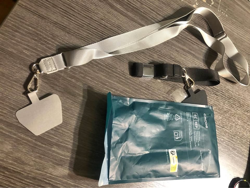 NEW-CACOE Phone Lanyard - Grey