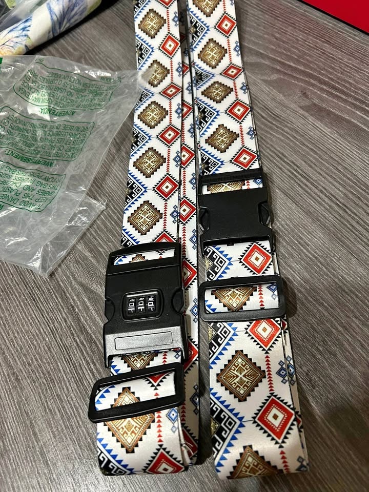 NEW-Luggage Strap with Password Buckle !