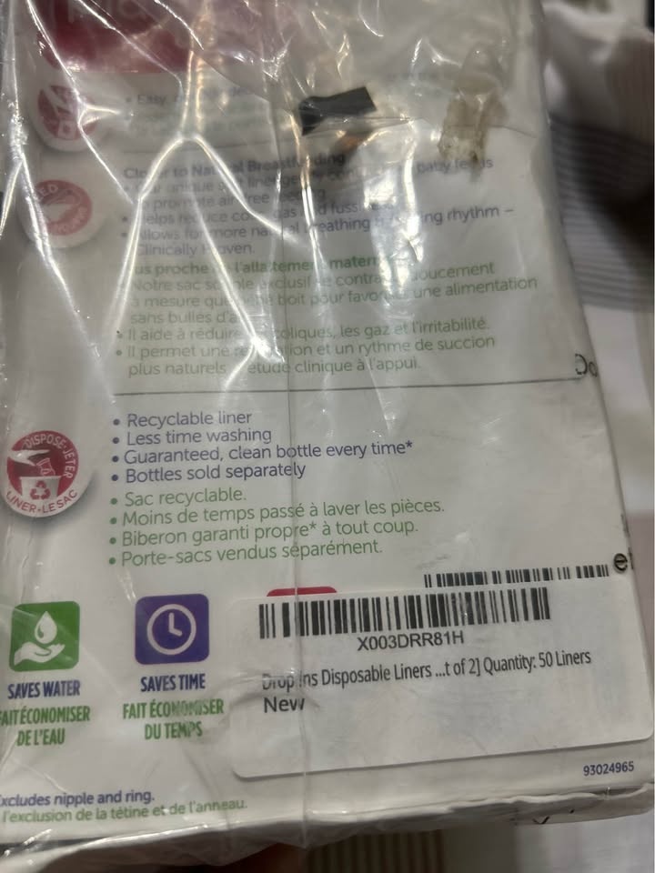 NEW-Playtex Baby Nurser Drop-Ins Liners, 100 Count - photo 5