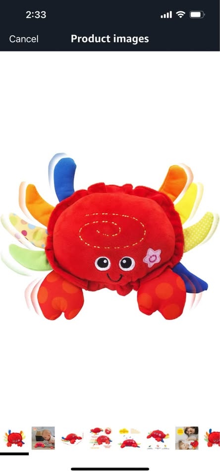 Dancing Crab for 3-6 Months Babies - Musical Crawling - photo 2