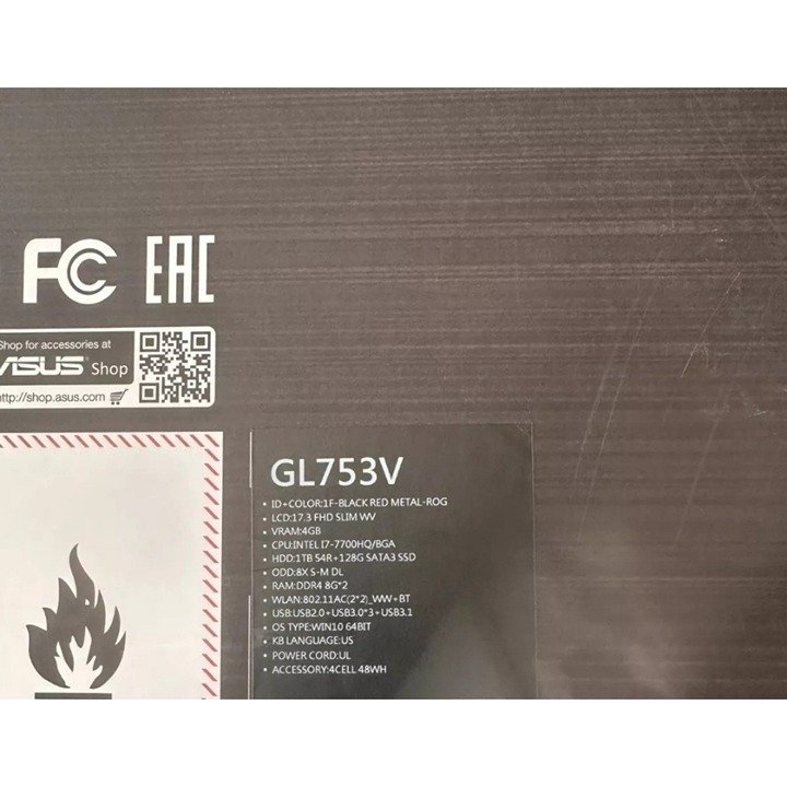 ASUS ROG STRIX GL753VE Gaming Laptop - photo 5
