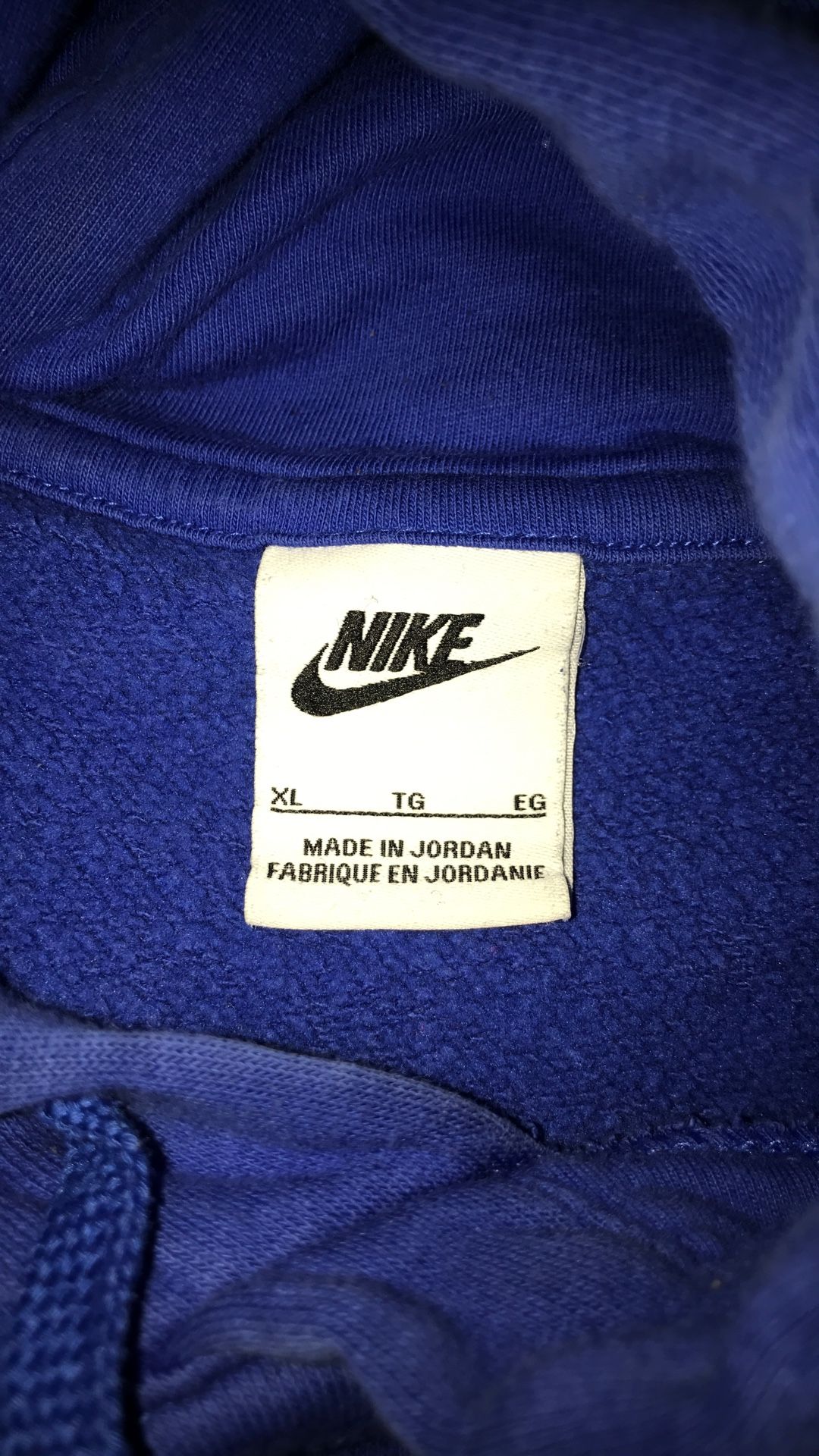 Nike Blue Hoodie SIZE XL Boys - photo 3