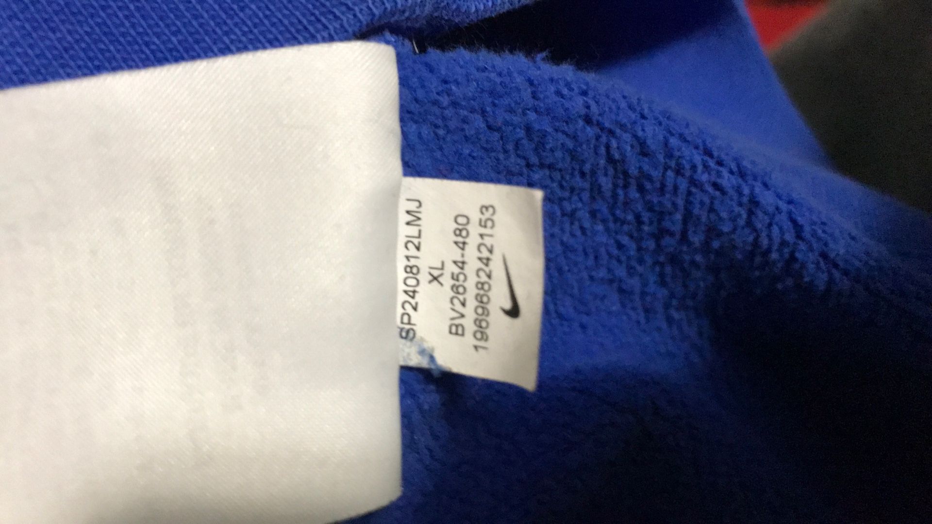 Nike Blue Hoodie SIZE XL Boys - photo 5
